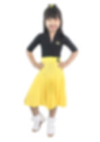 Thumbnail: BEE- Fierce Latin Skirt - Yellow & Black (Skirt only)