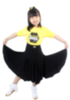 BEE- Fierce Latin Skirt - Yellow & Black (Skirt only)